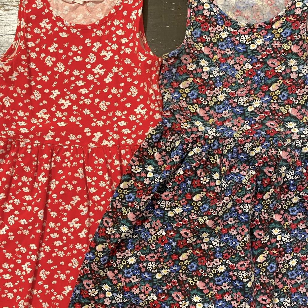 H&M girls jersey dresses 4-6yo